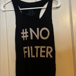 Bear Dance Black Graphic Tank Top